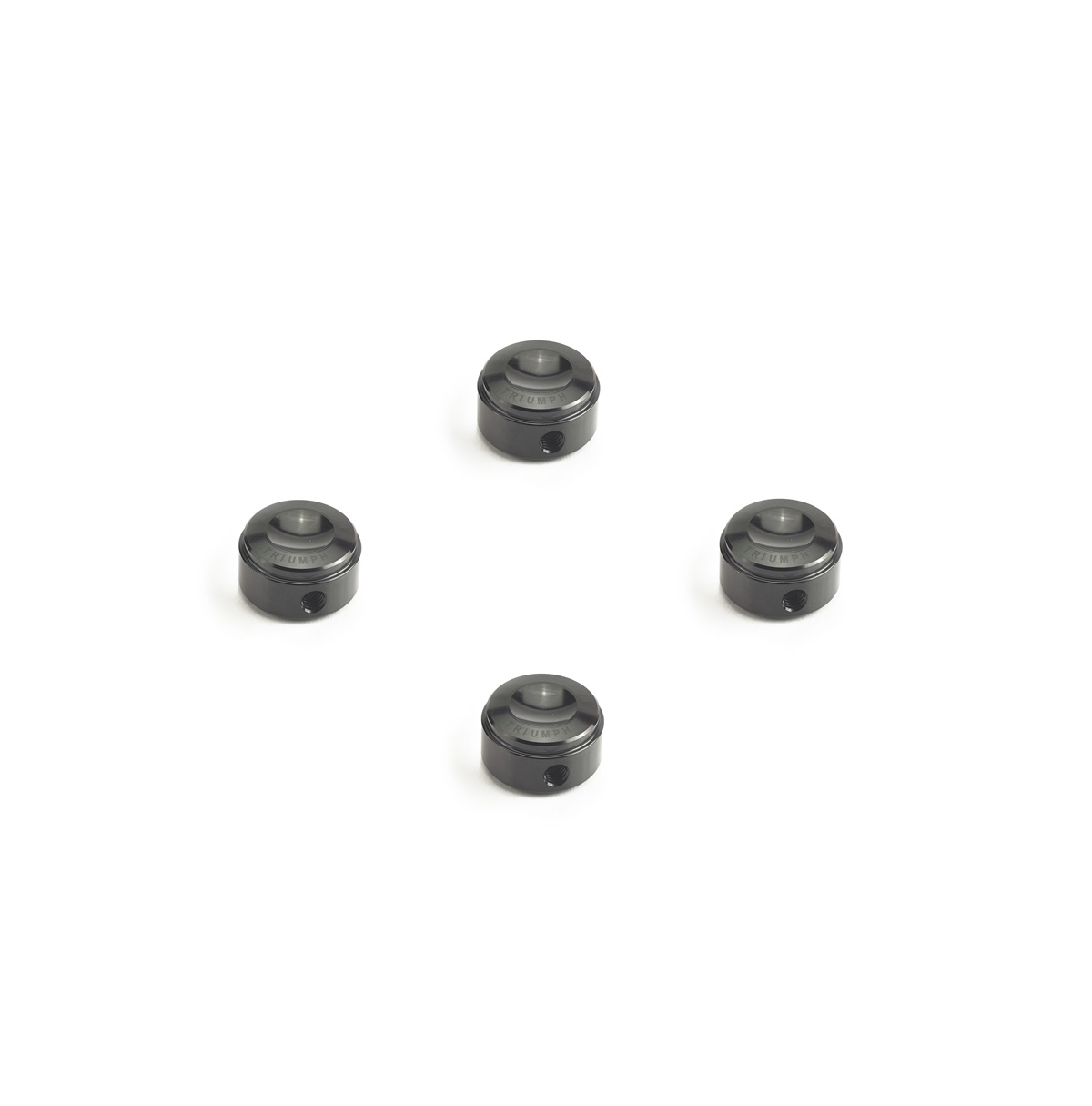 Cylinder head screw caps black, silver & antrahzit