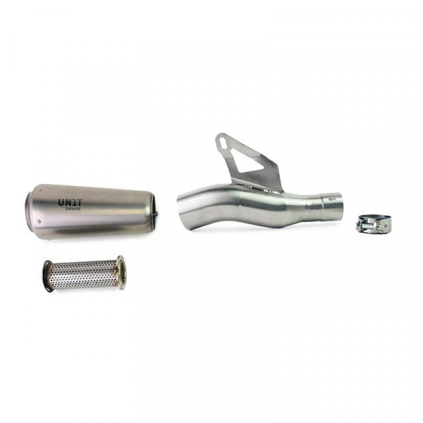 Unit Garage Exhaust - Triumph 400